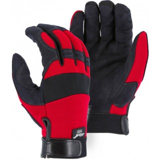 2137R Majestic® Red Armor Skin™ Mechanics Glove with Knit Back